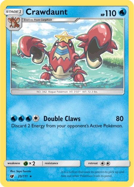 Crawdaunt (25/111) (SM04)