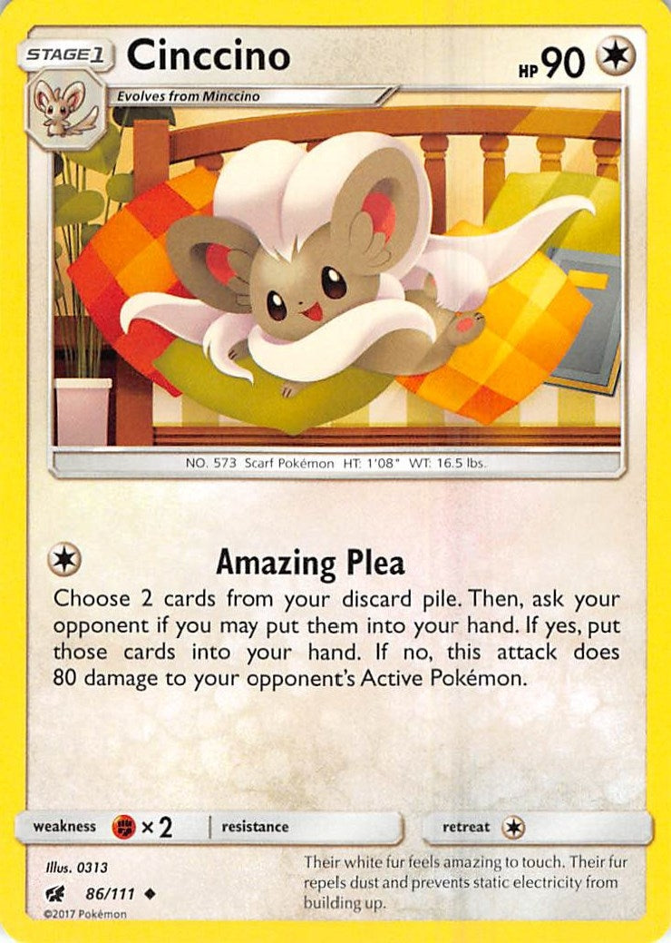 Cinccino (86/111) (SM04)