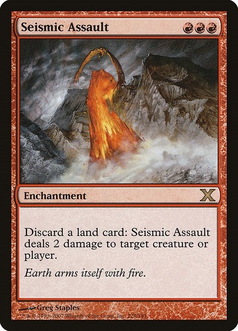 Seismic Assault (228) (10E)