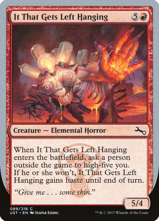 It That Gets Left Hanging (89) (UST)