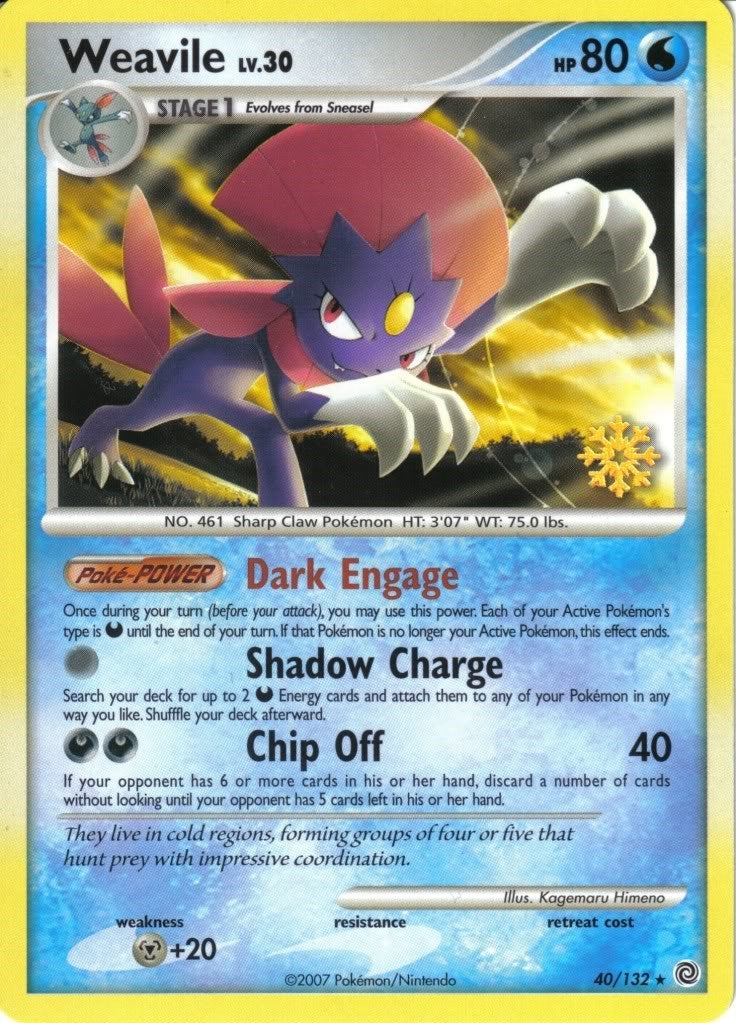 Weavile (040/132) (CCP)