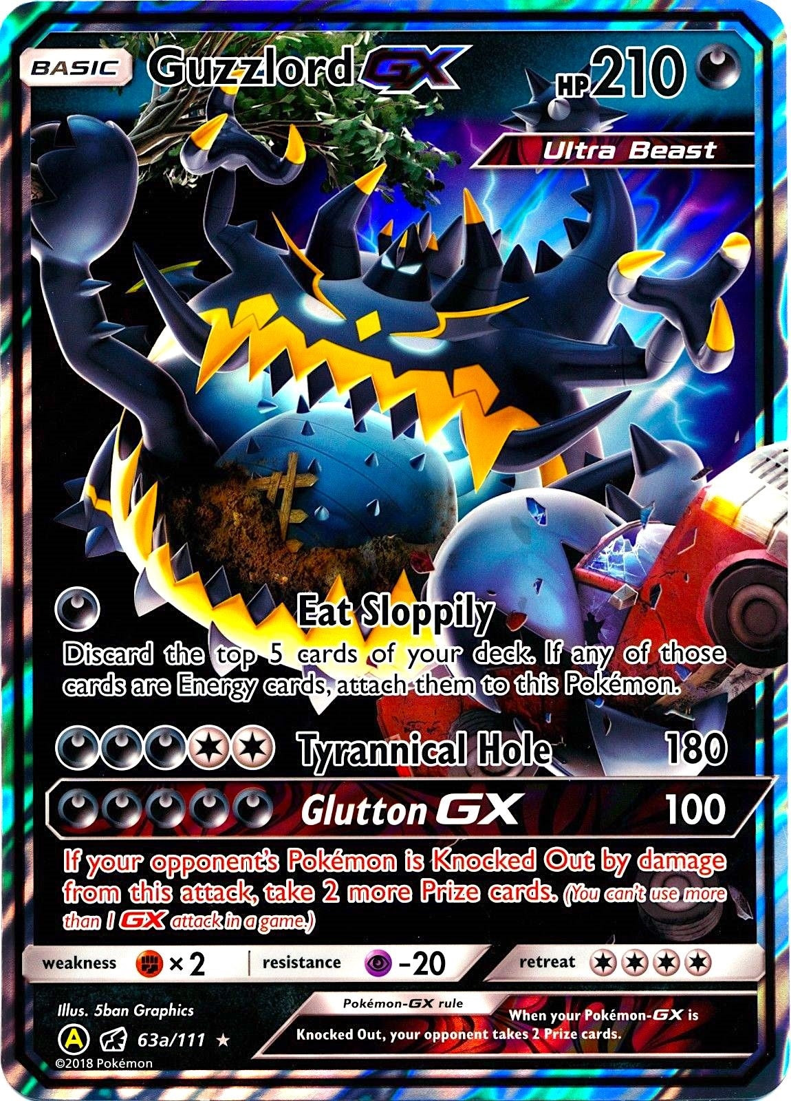 Guzzlord GX - 63a/111 (063a/111) (PR)