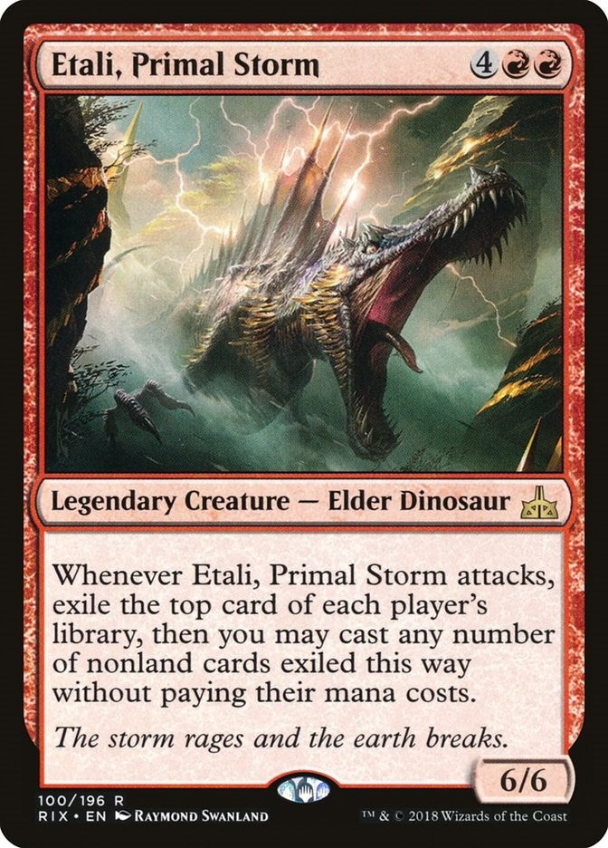 Etali, Primal Storm (100) (Rivals of Ixalan) (RIX)
