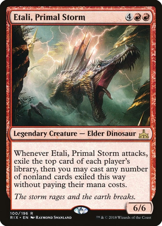 Etali, Primal Storm (100) (Rivals of Ixalan) (RIX)