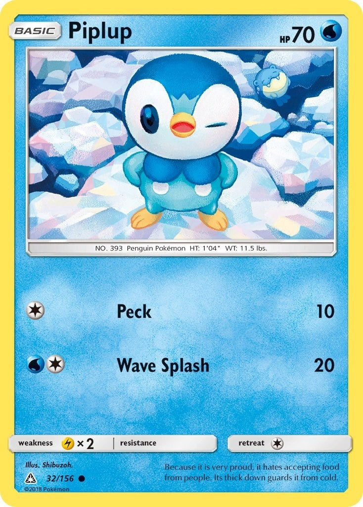 Piplup (32) (32/156) (SM05)