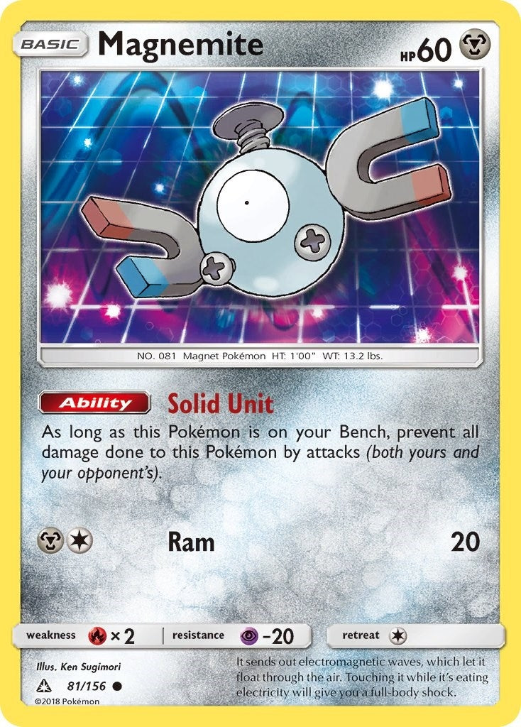 Magnemite (81) (81/156) (SM05)