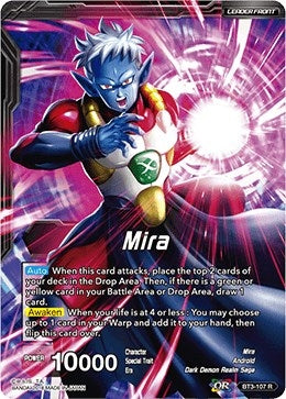 Mira // Dark Warrior Mira (BT3-107) (Cross Worlds) (DBS-B03)