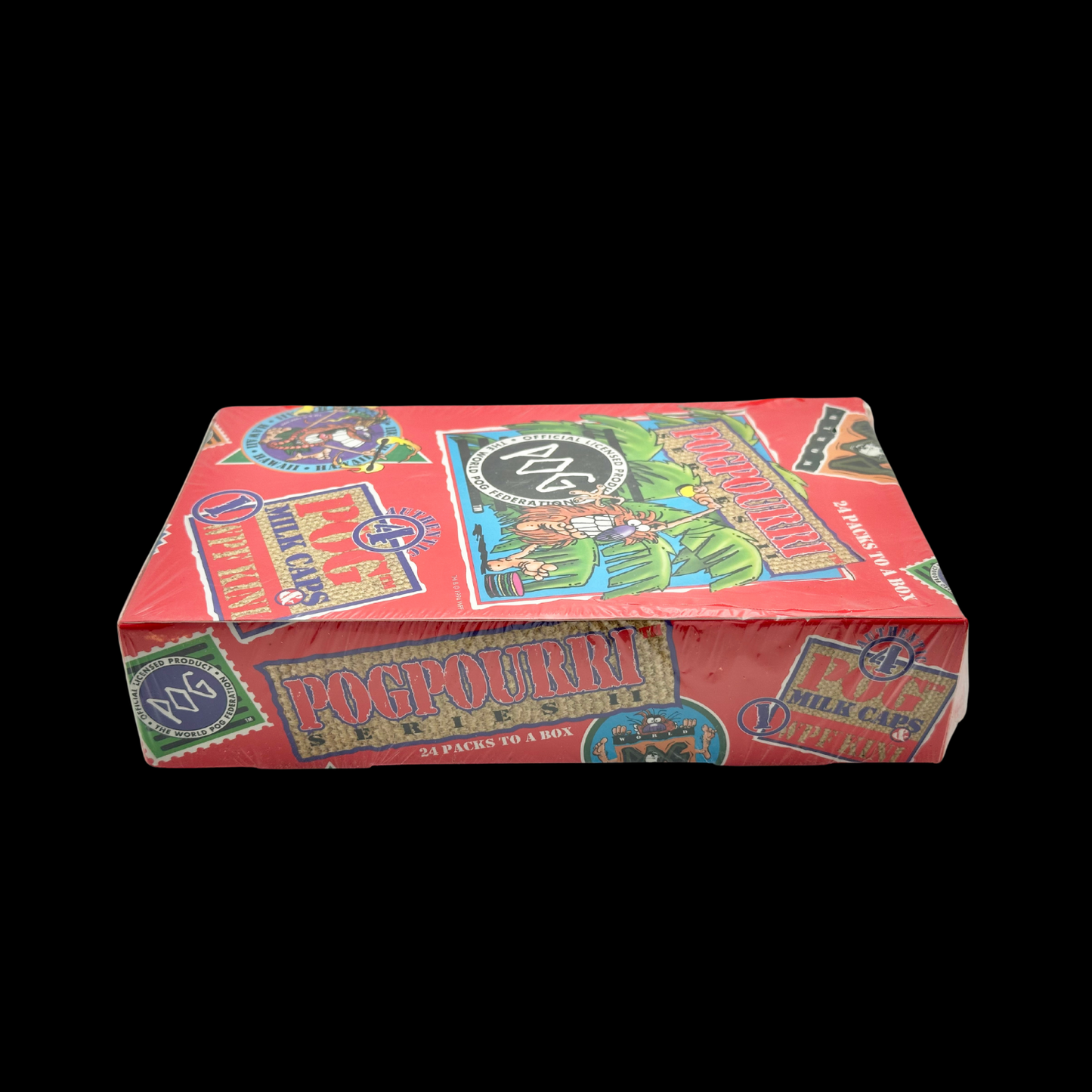 Pogpourri Series 2 Authentic 4 Pogs Booster Box 1994