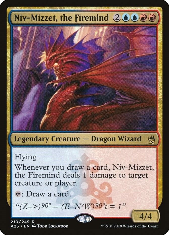 Niv-Mizzet, the Firemind (210) (A25)