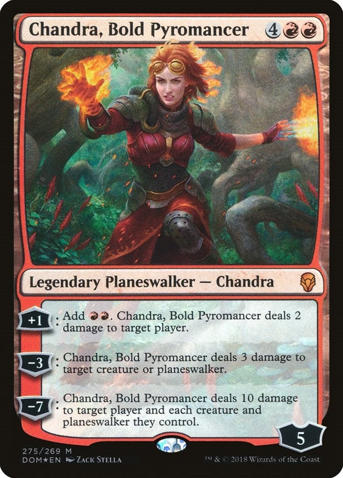 Chandra, Bold Pyromancer (275) (DOM)