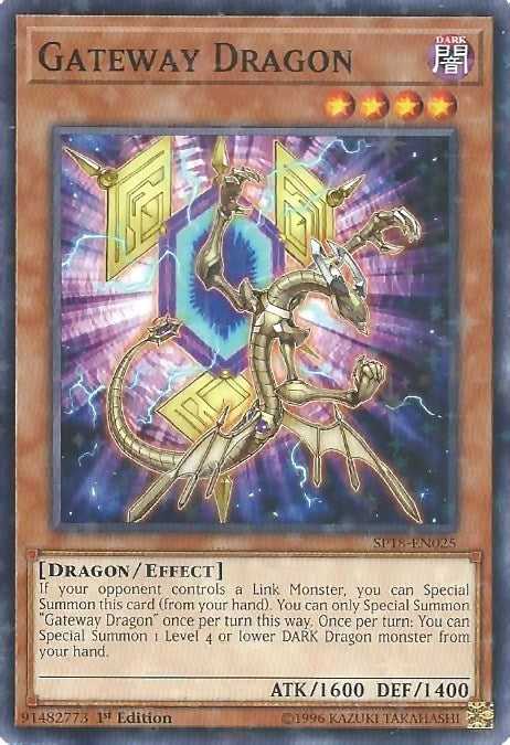 Gateway Dragon (Starfoil) (SP18-EN025) (SPV)