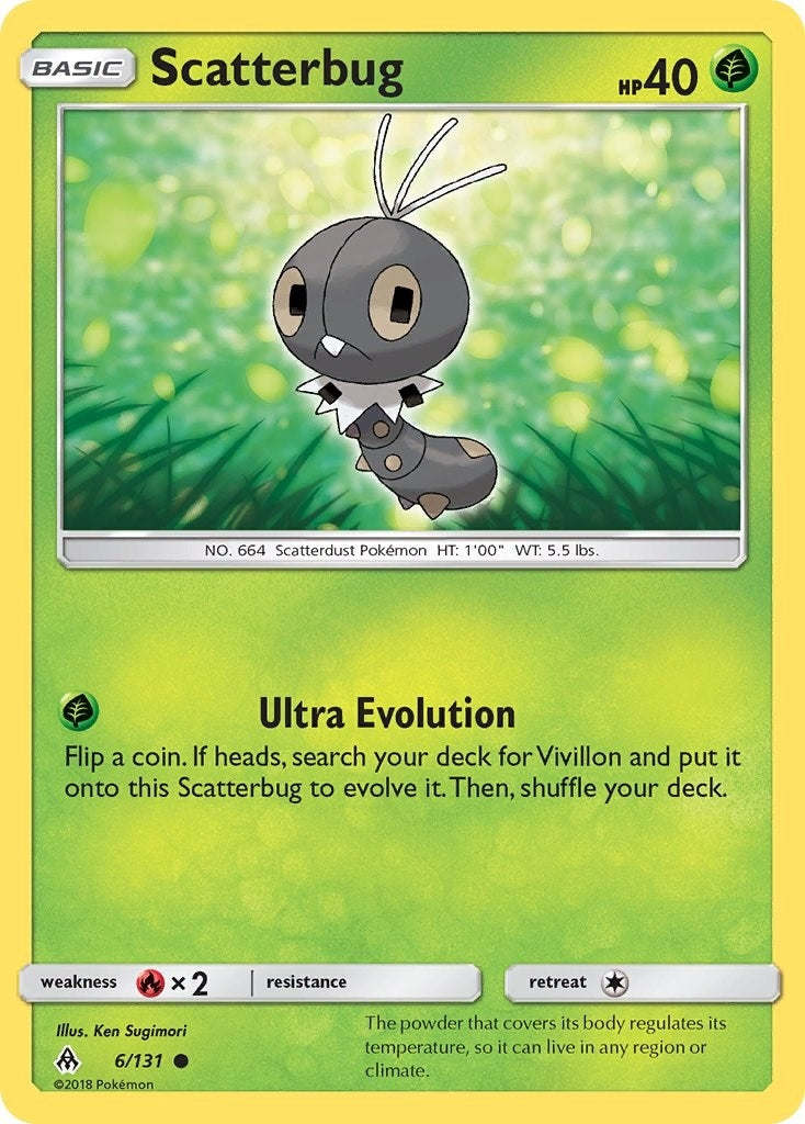 Scatterbug (6) (6/131) (SM06)