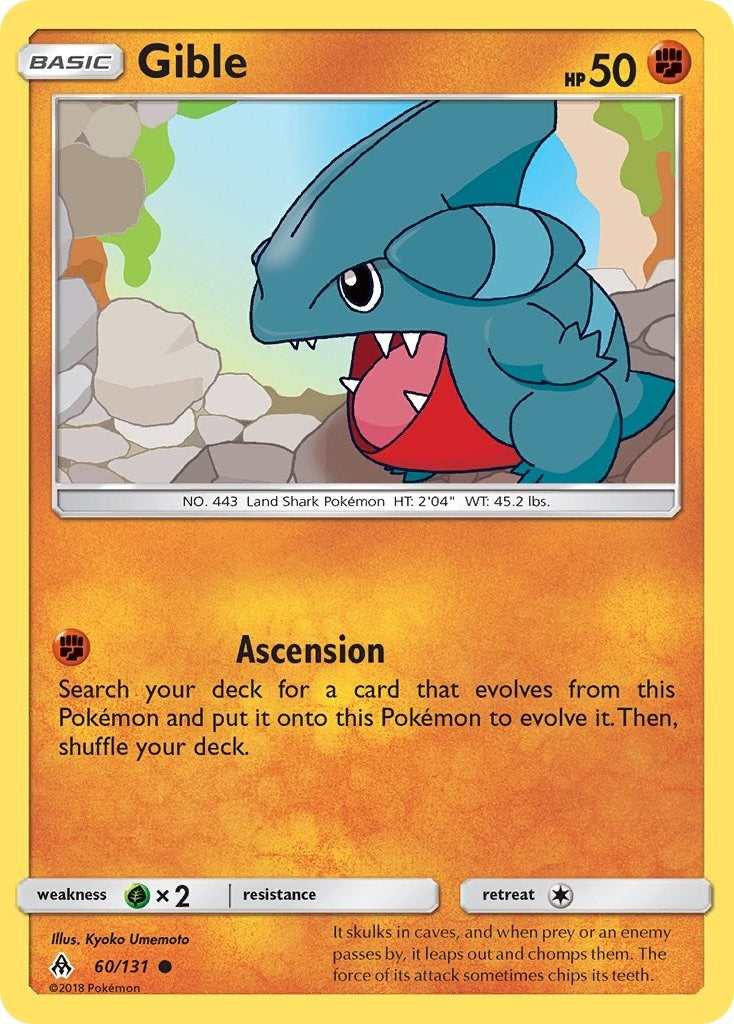 Gible (60/131) (SM06)