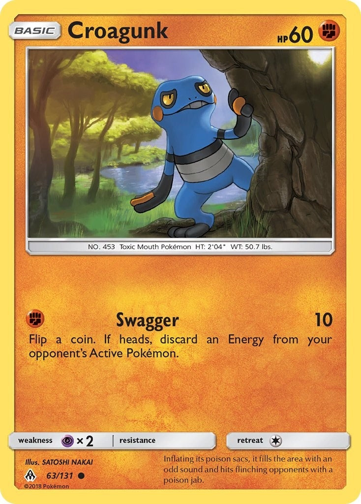 Croagunk (63/131) (SM06)