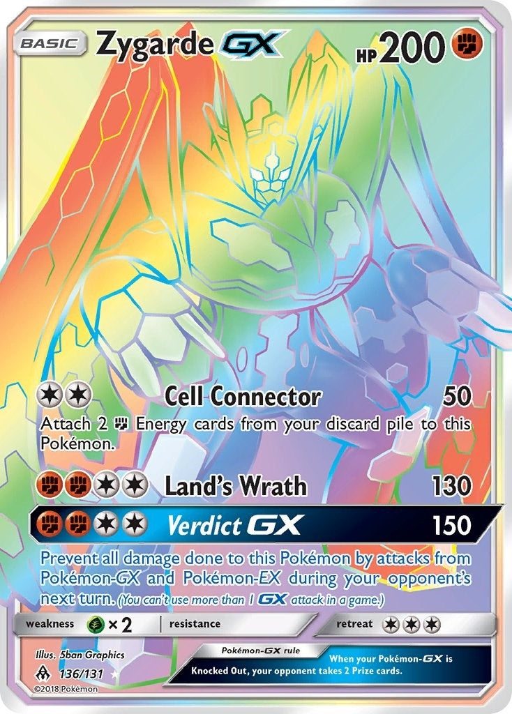 Zygarde GX (Secret) (136/131) (SM06)