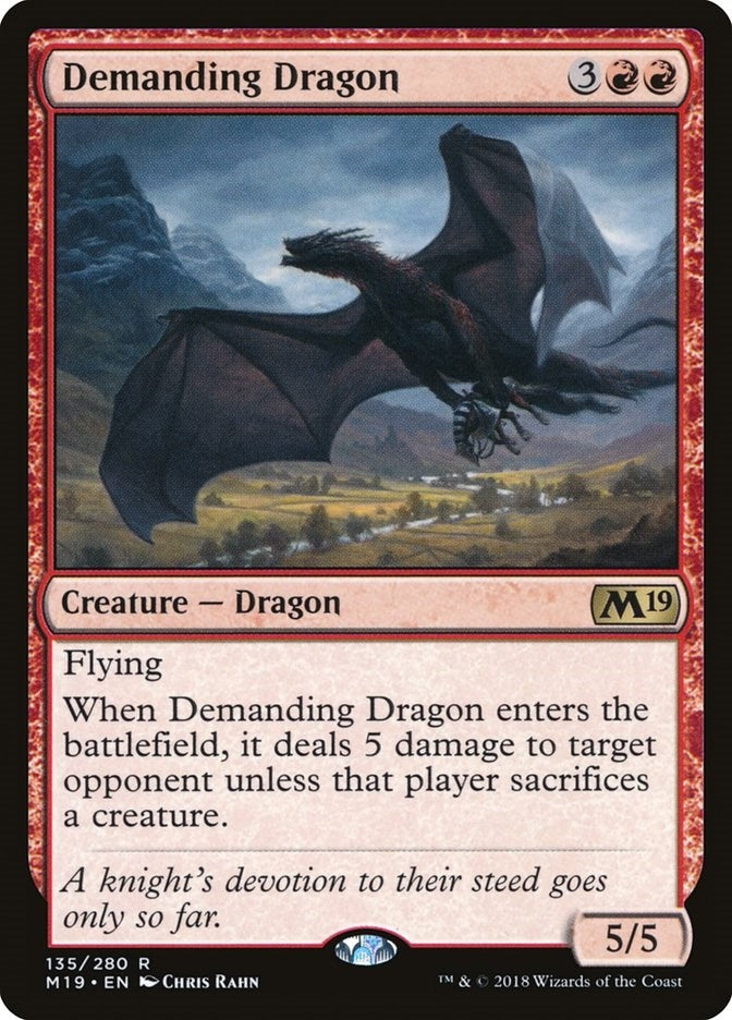 Demanding Dragon (135) (M19)