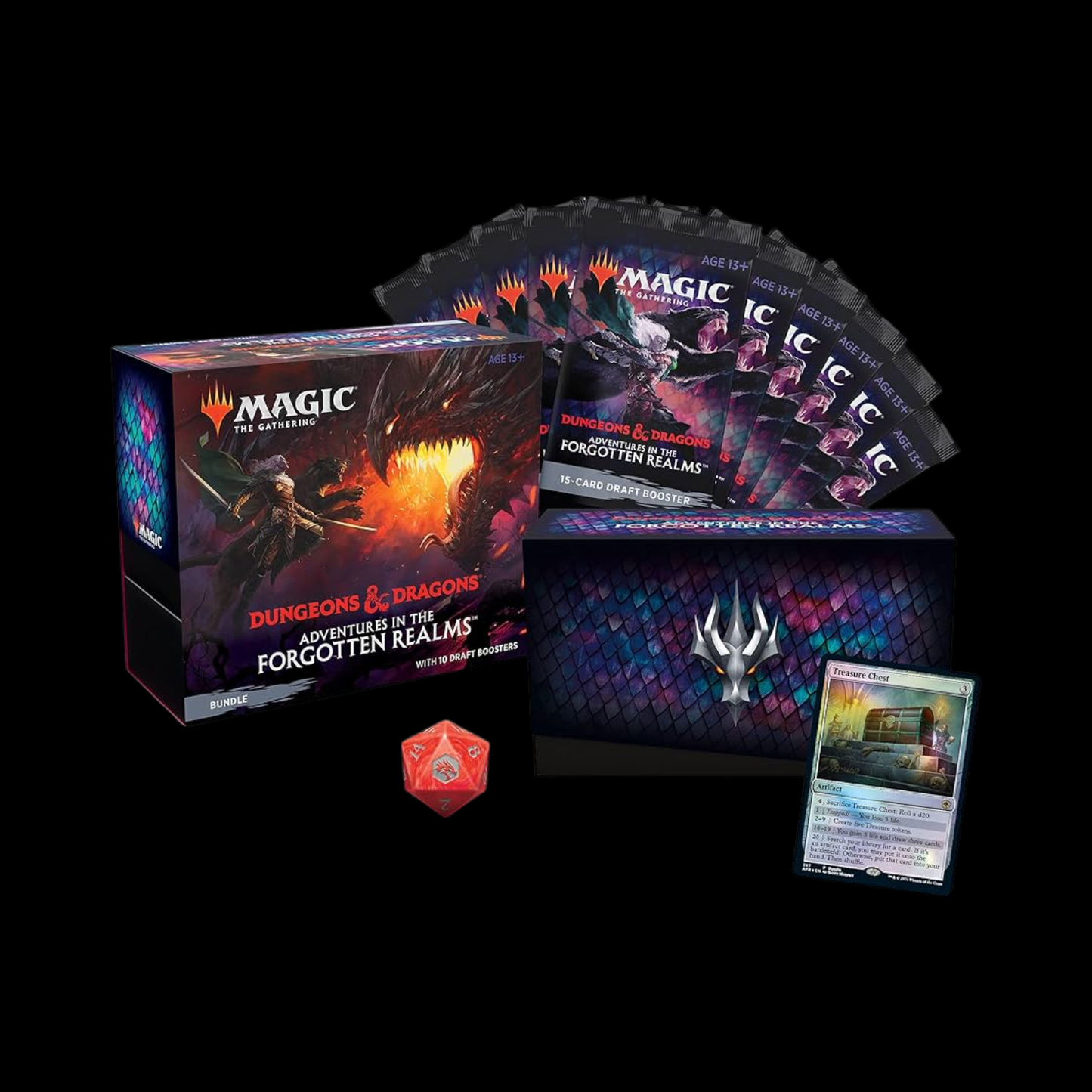 MTG Magic The Gathering Adventures In The Forgotten Realms Bundle