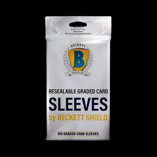 Beckett Shield Graded Card Sleeves PSA / BGS / TAG / CGC 100x