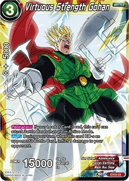 Virtuous Strength Gohan (EX03-03) (Expansion Deck Box Set 03: Ultimate Box) (DBS-BE03)