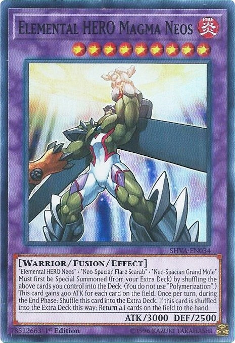 Elemental HERO Magma Neos (SHVA-EN034) (SHVA)