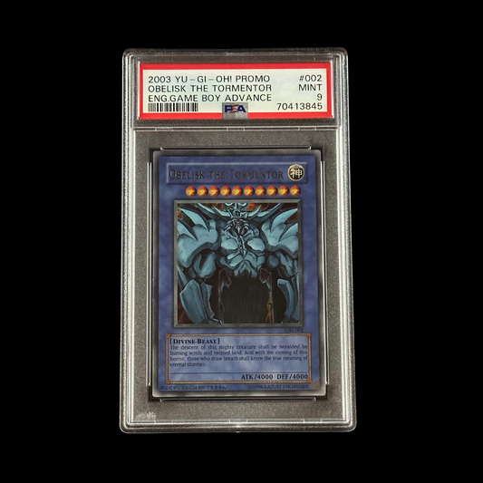 Yu-Gi-Oh! Slab Obelisk The Tormentor GBI-002 PSA 9 Mint 2003