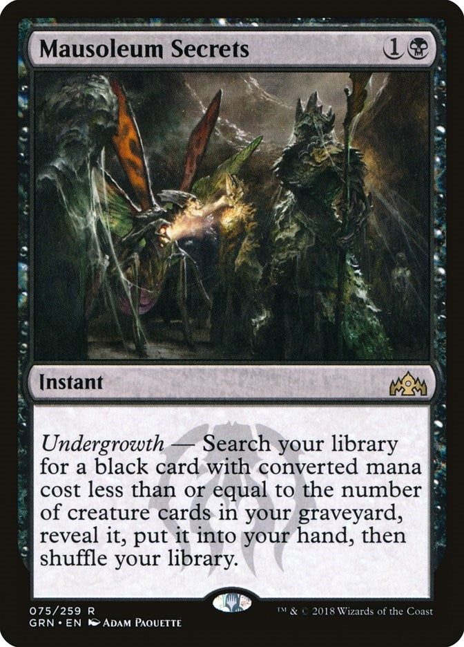 Mausoleum Secrets (75) (GRN)