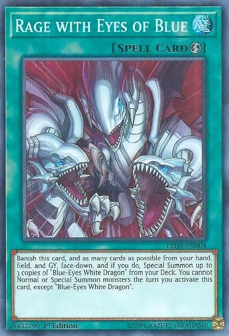 Rage with Eyes of Blue (LED3-EN004) (LED3)