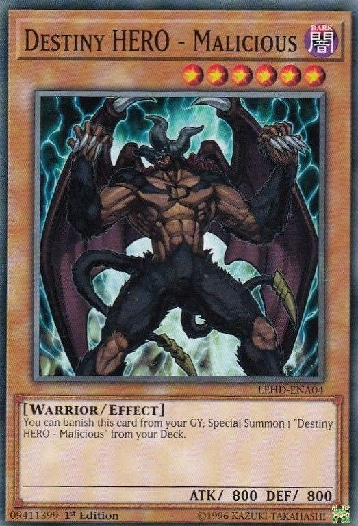 Destiny HERO - Malicious (LEHD-ENA04) (LDK4)