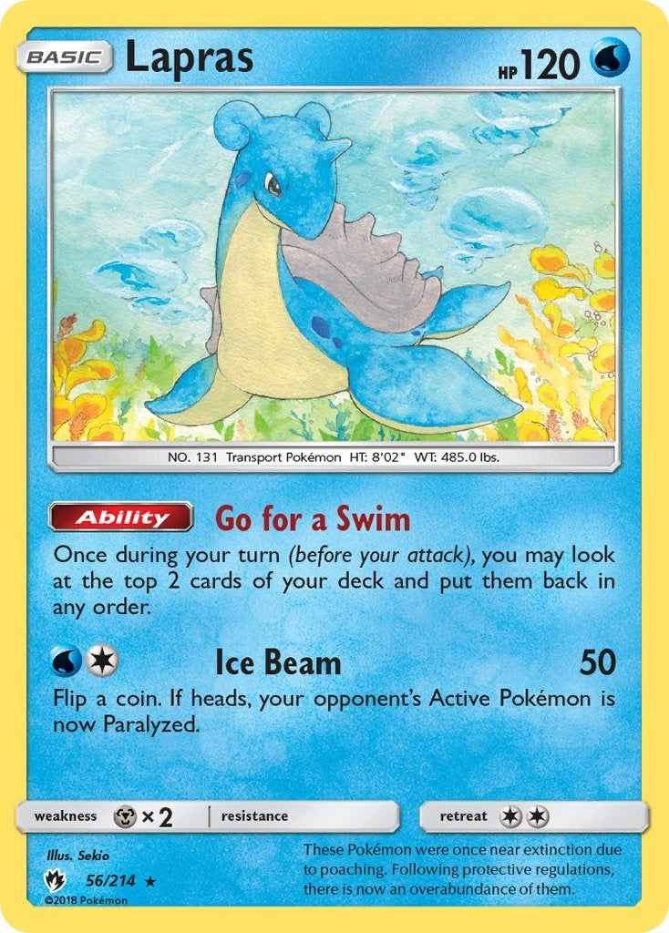 Lapras (56/214) (SM8)