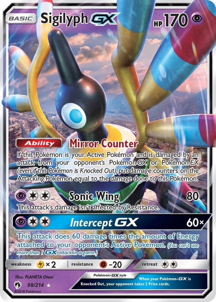 Sigilyph GX (98/214) (SM8)