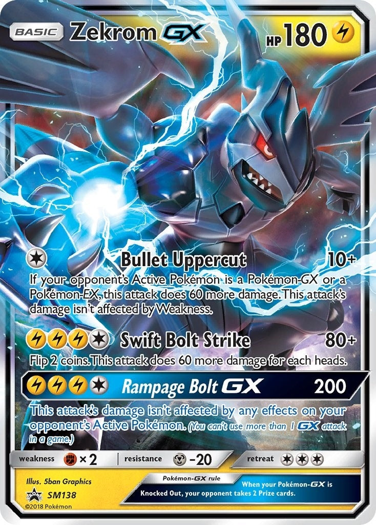 Zekrom GX - SM138 (SM138) (SMP)