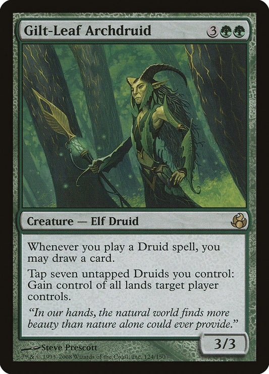 Gilt-Leaf Archdruid (124) (MOR)