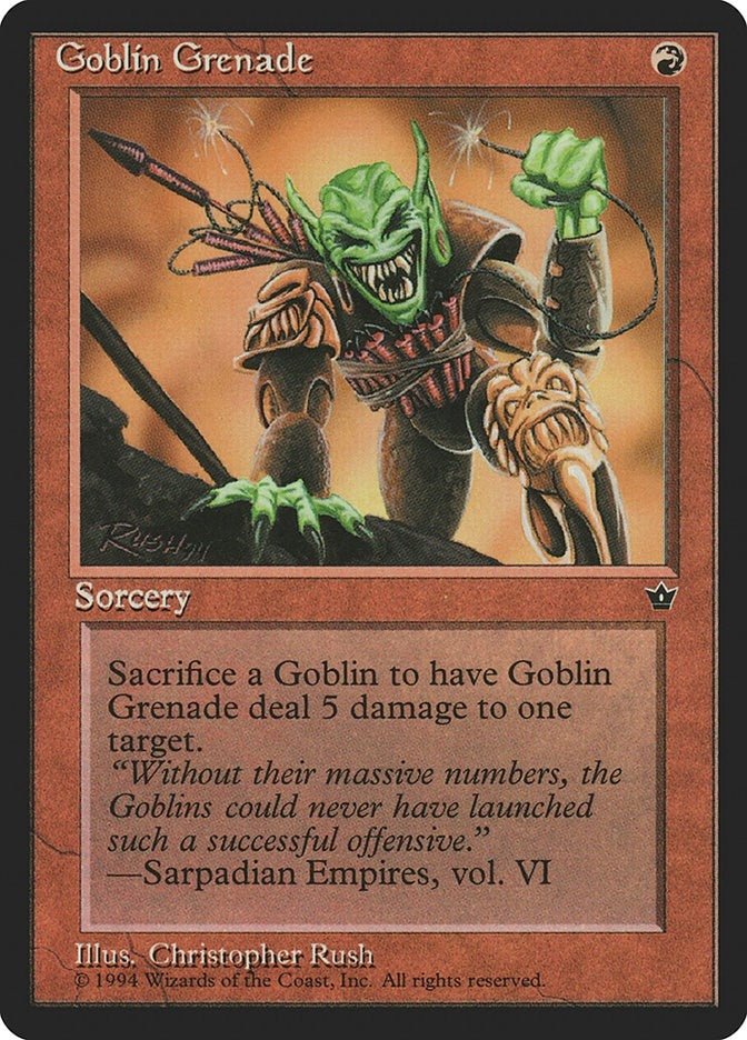 Goblin Grenade (Rush) (FEM)