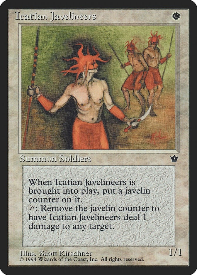 Icatian Javelineers (Kirschner) (FEM)