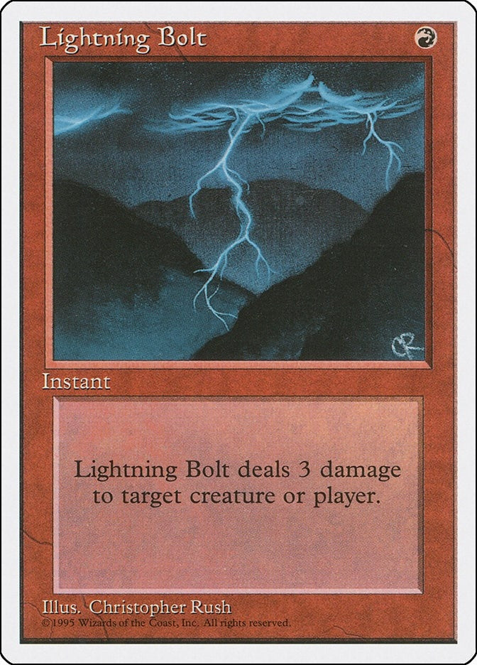 Lightning Bolt (226) (4ED)