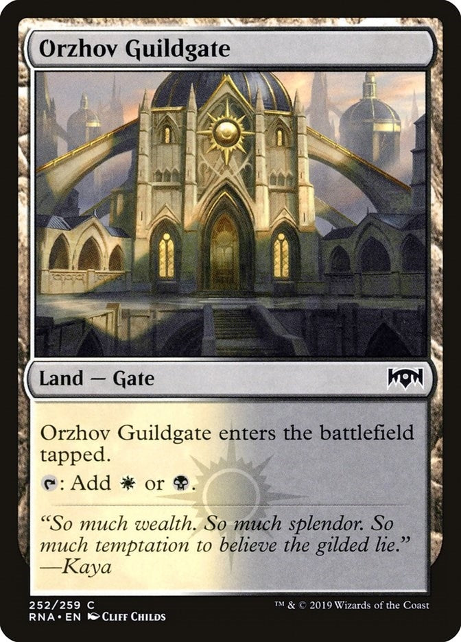 Orzhov Guildgate (252) (252) (RNA)
