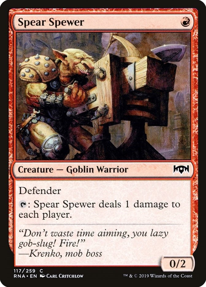 Spear Spewer (117) (RNA)