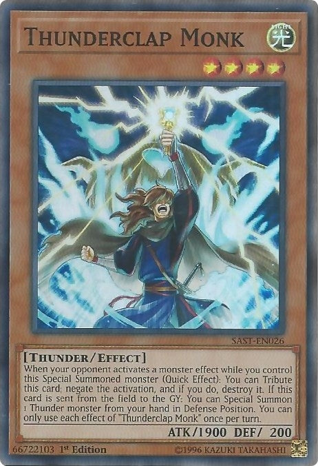 Thunderclap Monk (SAST-EN026) (SAST)