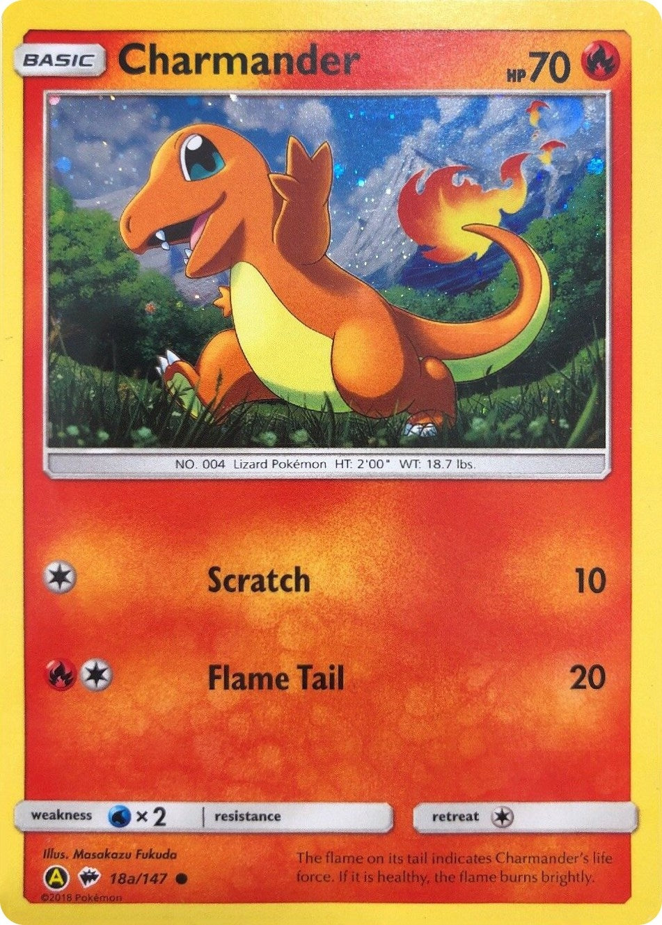 Charmander - 18a/147 (018a/147) (PR)