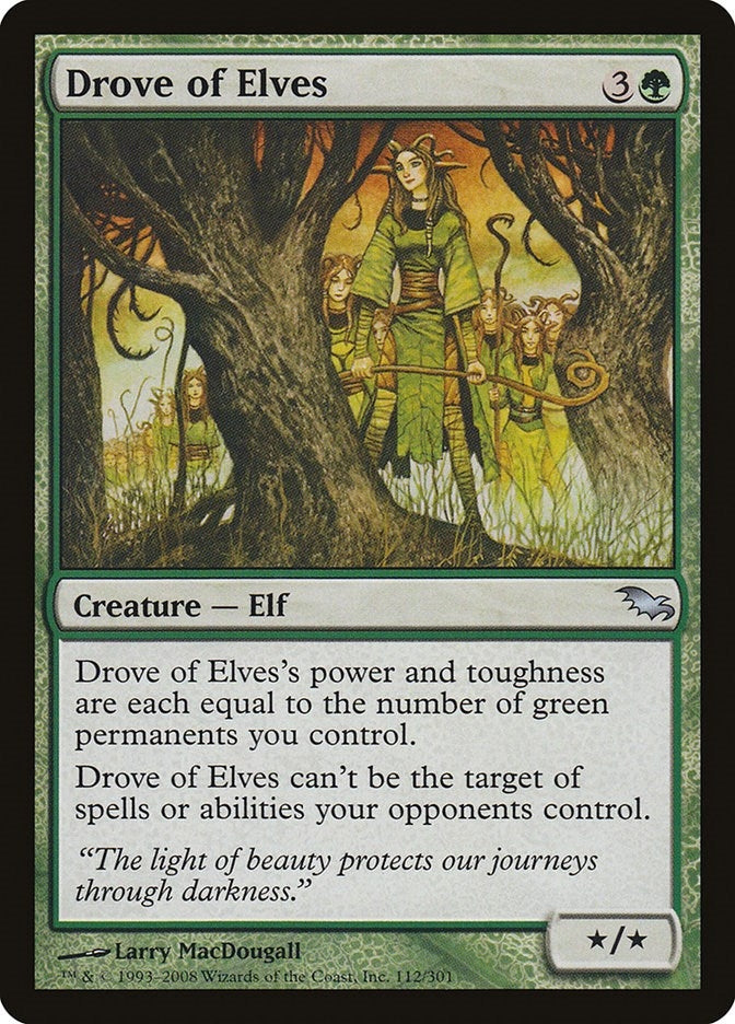 Drove of Elves (112) (SHM)