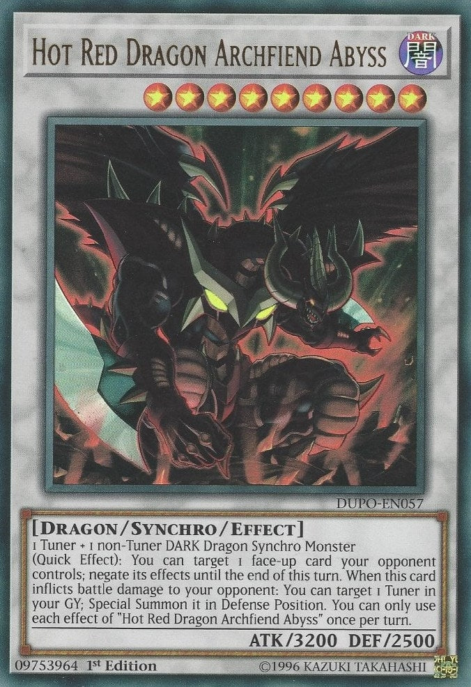 Hot Red Dragon Archfiend Abyss (DUPO-EN057) (DUPO)