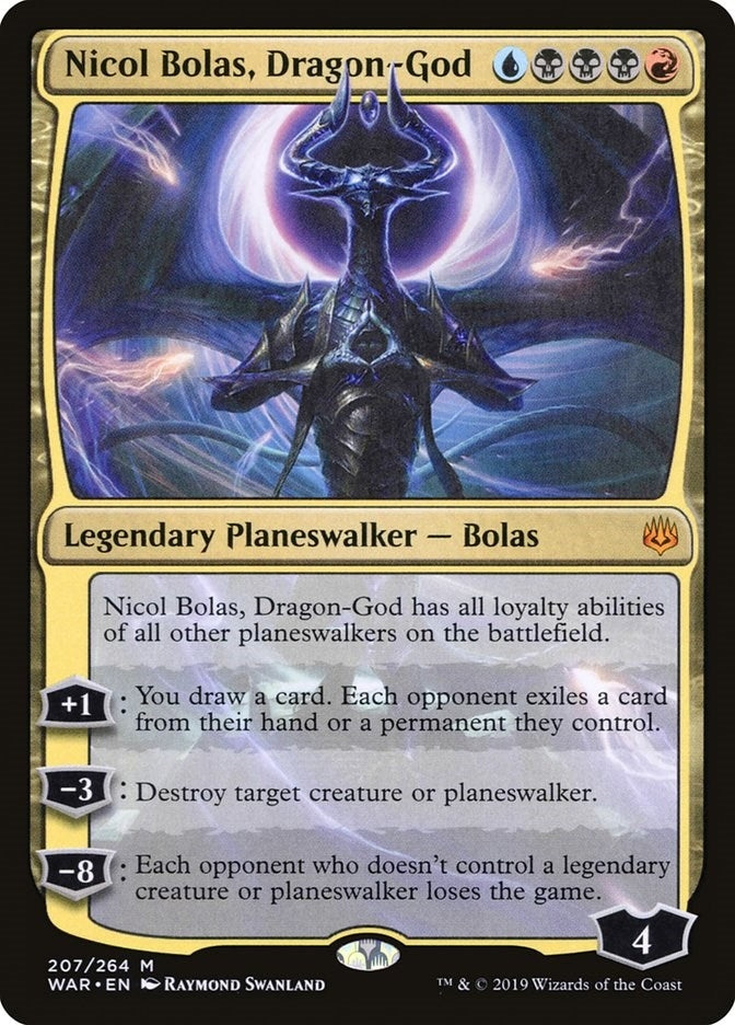 Nicol Bolas, Dragon-God (207) (WAR)