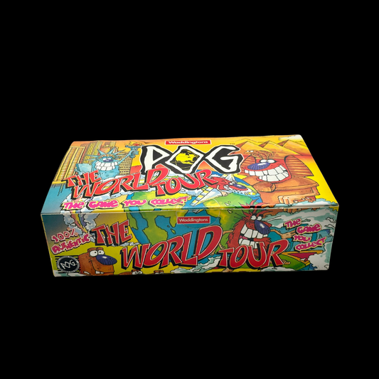 Pogs The World Tour Booster Box 1995