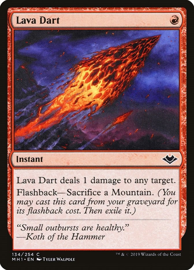 Lava Dart (134) (MH1)