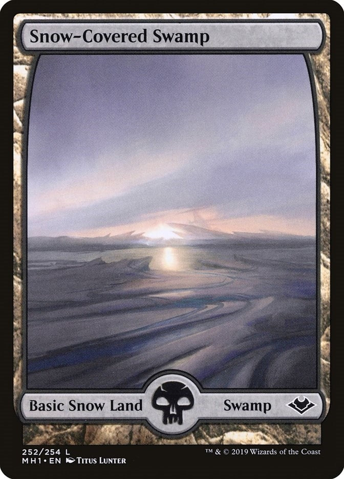 Snow-Covered Swamp (252) (MH1)