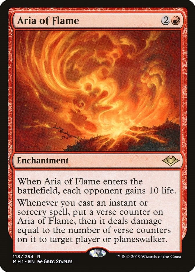 Aria of Flame (118) (MH1)