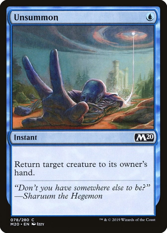 Unsummon (78) (M20)