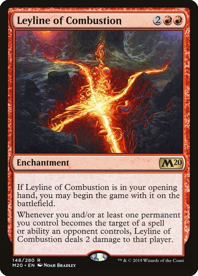 Leyline of Combustion (148) (M20)