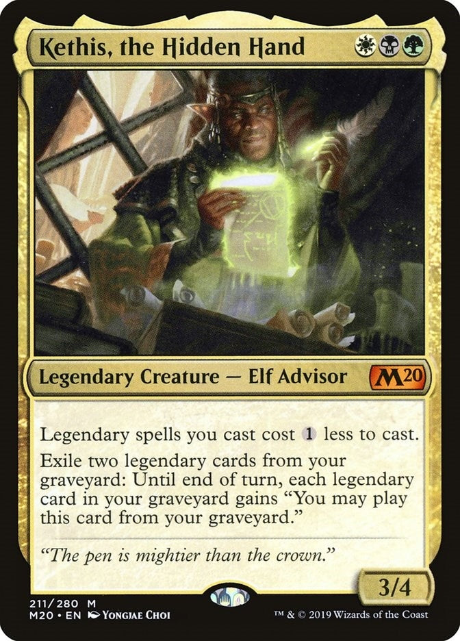Kethis, the Hidden Hand (211) (M20)