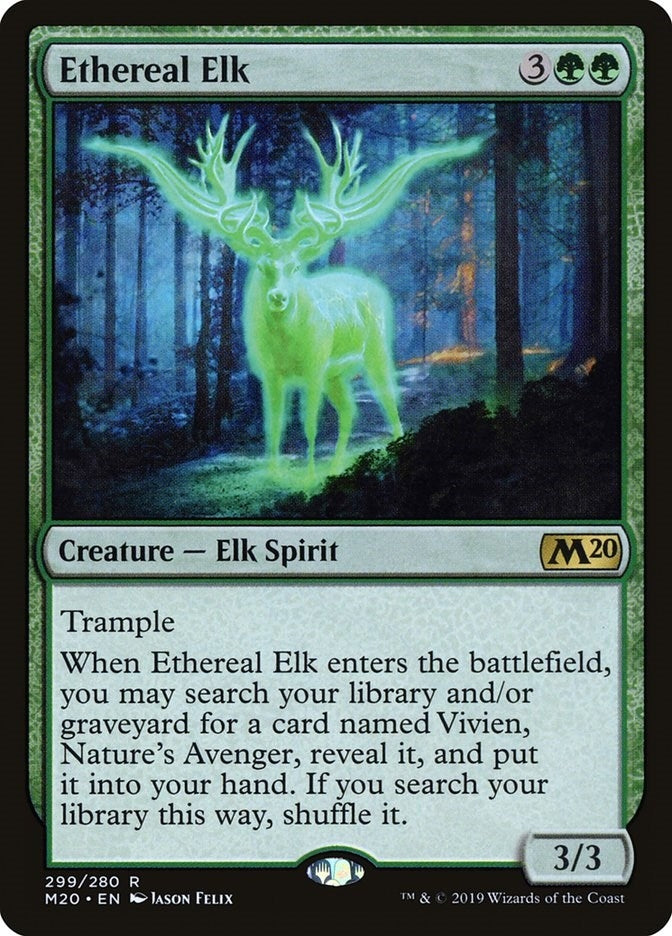 Ethereal Elk (299) (M20)